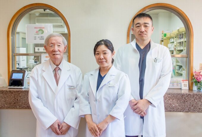 医師3名による幅広い診療